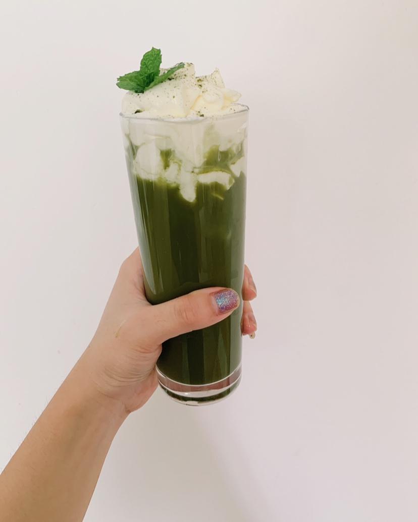 抹茶奶盖(一杯450ML量)