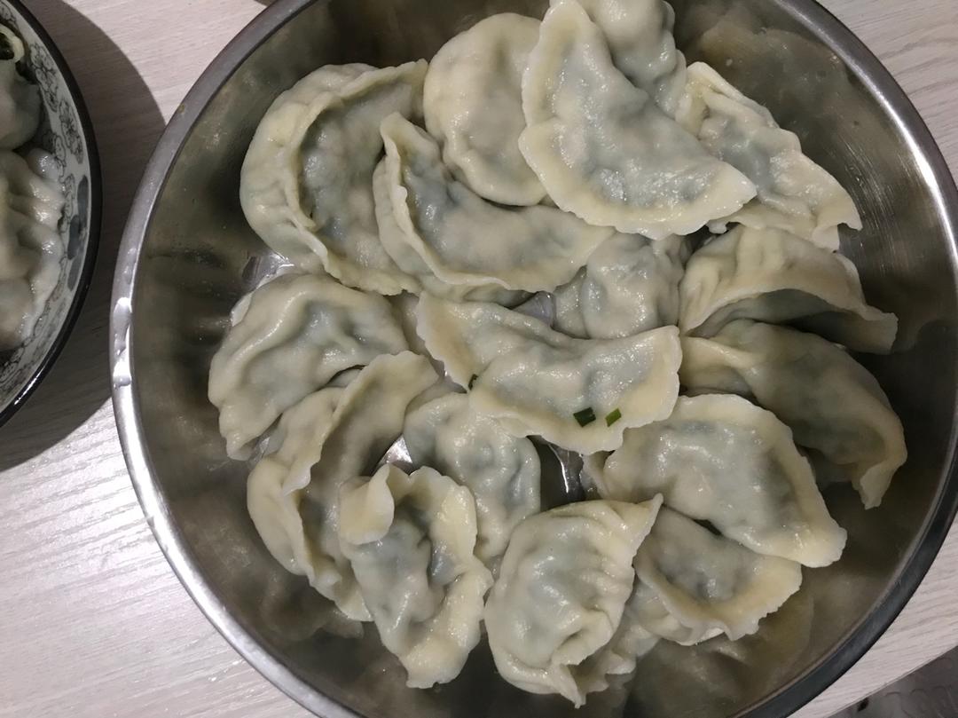 韭菜鲜肉馅饺子