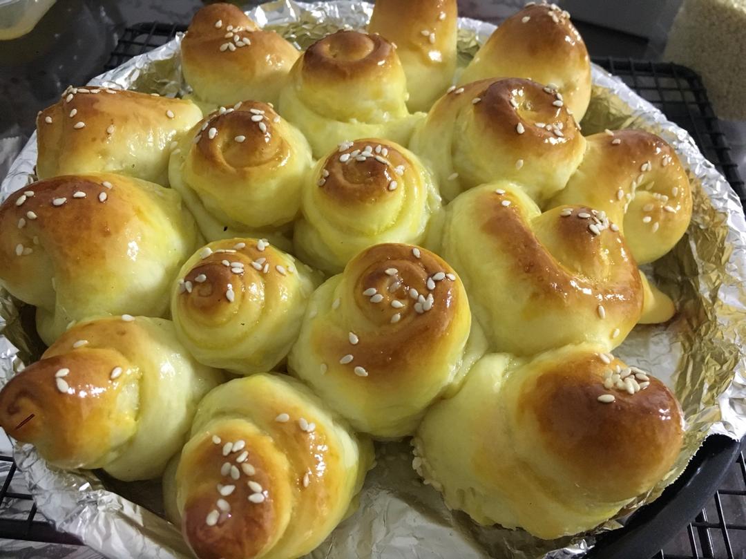 蜂蜜脆底小面包