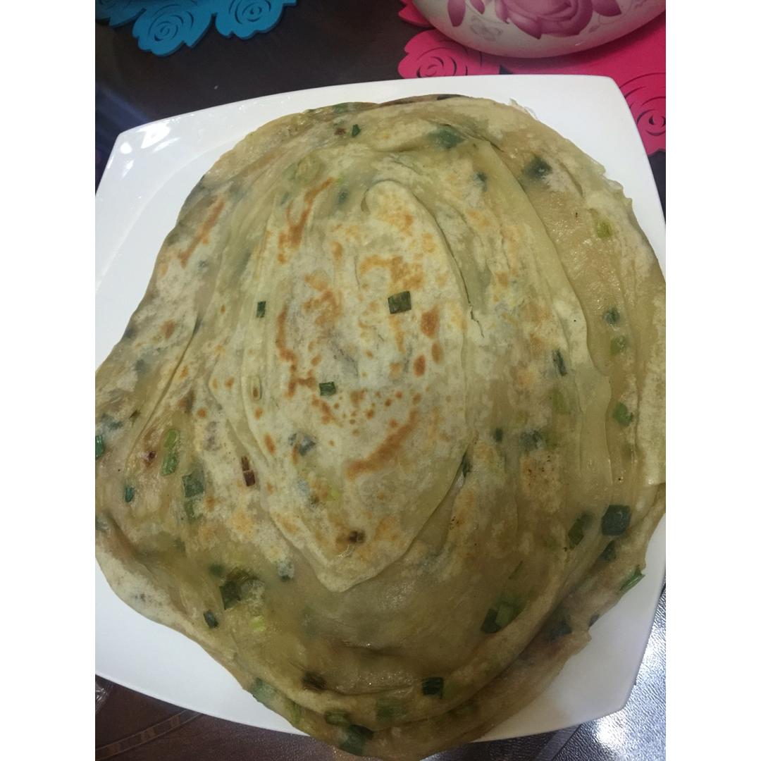 自制葱油饼