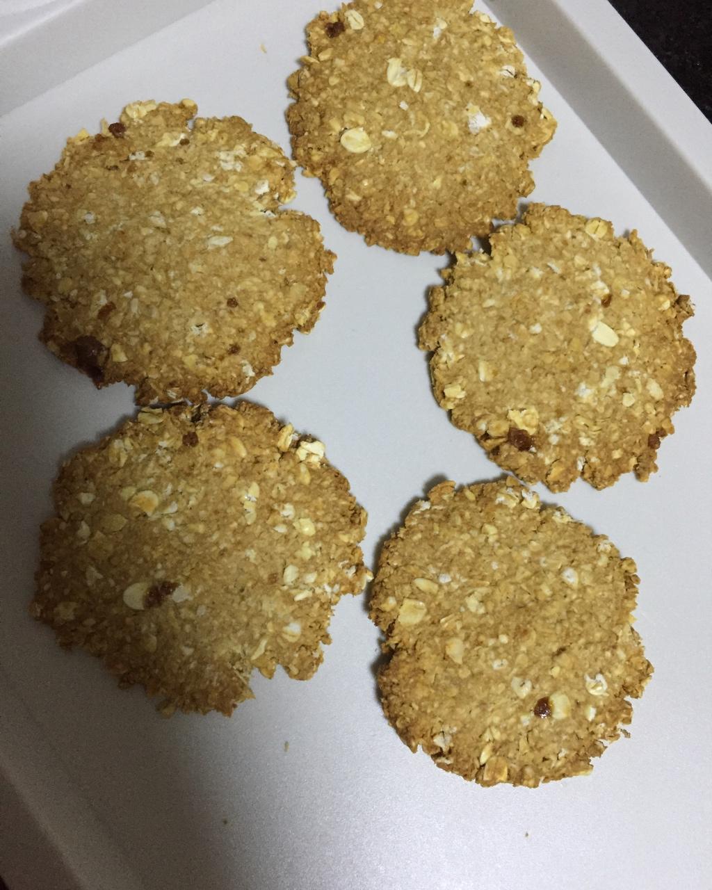 纯燕麦减肥零食饼干
