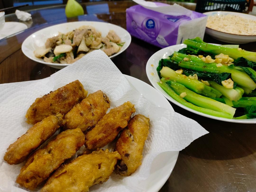 蒜香煎鸡翅
