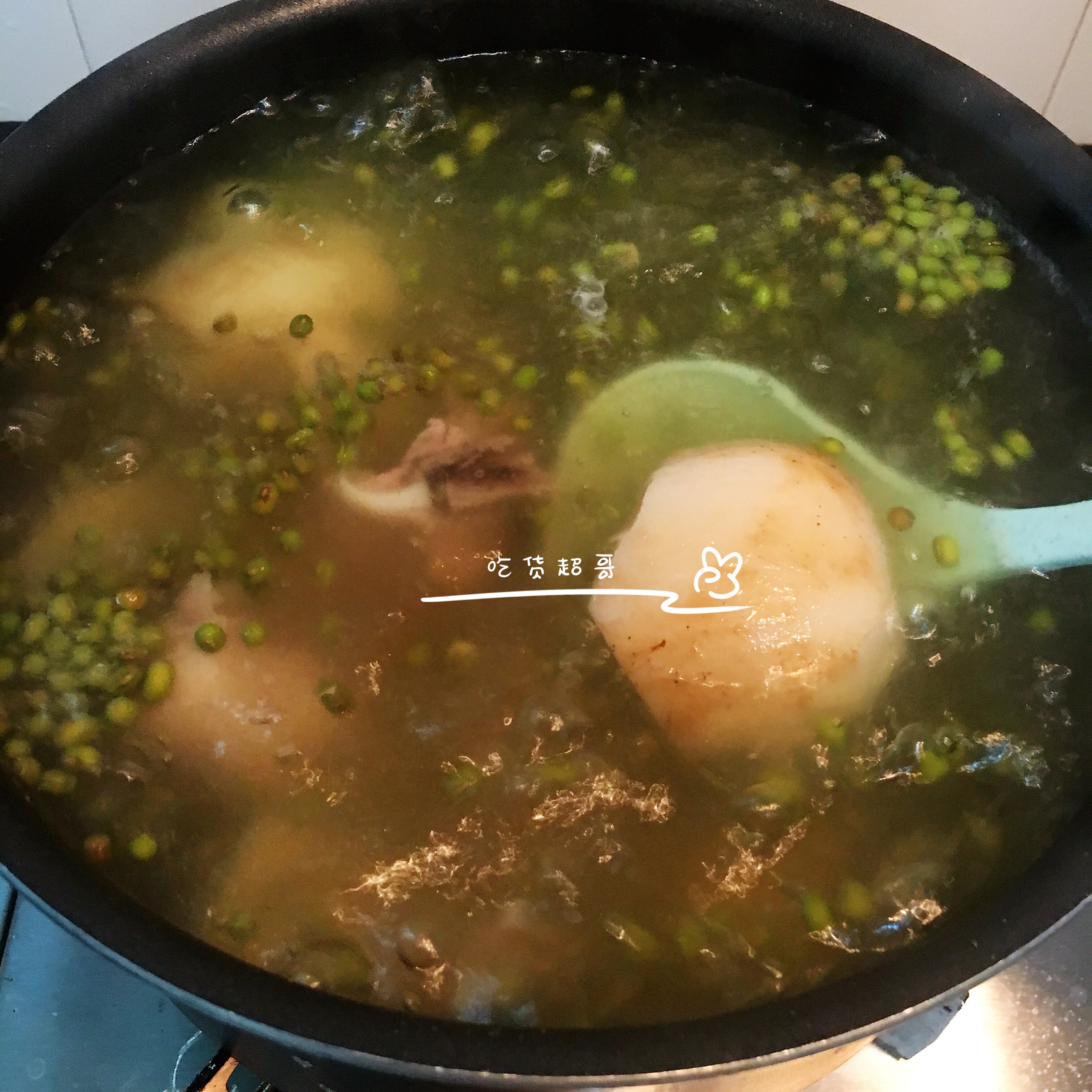 绿豆莲藕排骨汤❤️超哥版