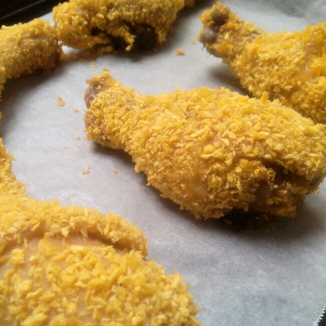 脆皮烤鸡腿