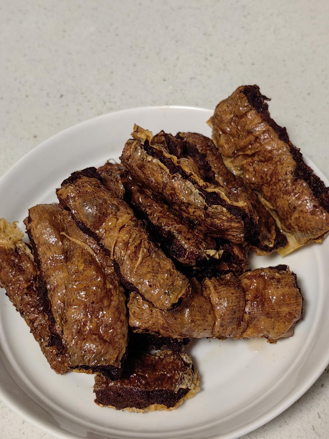 炸松肉