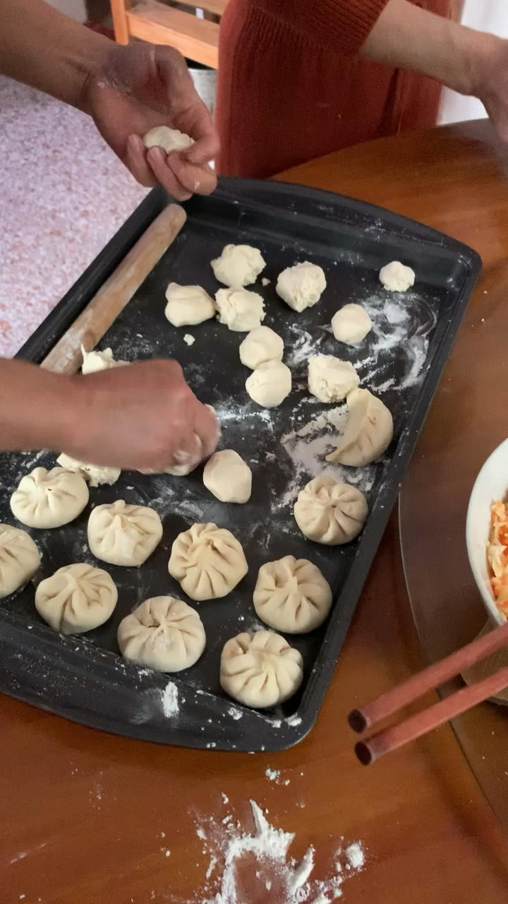 猪肉包子（附视频。一次性发酵。）