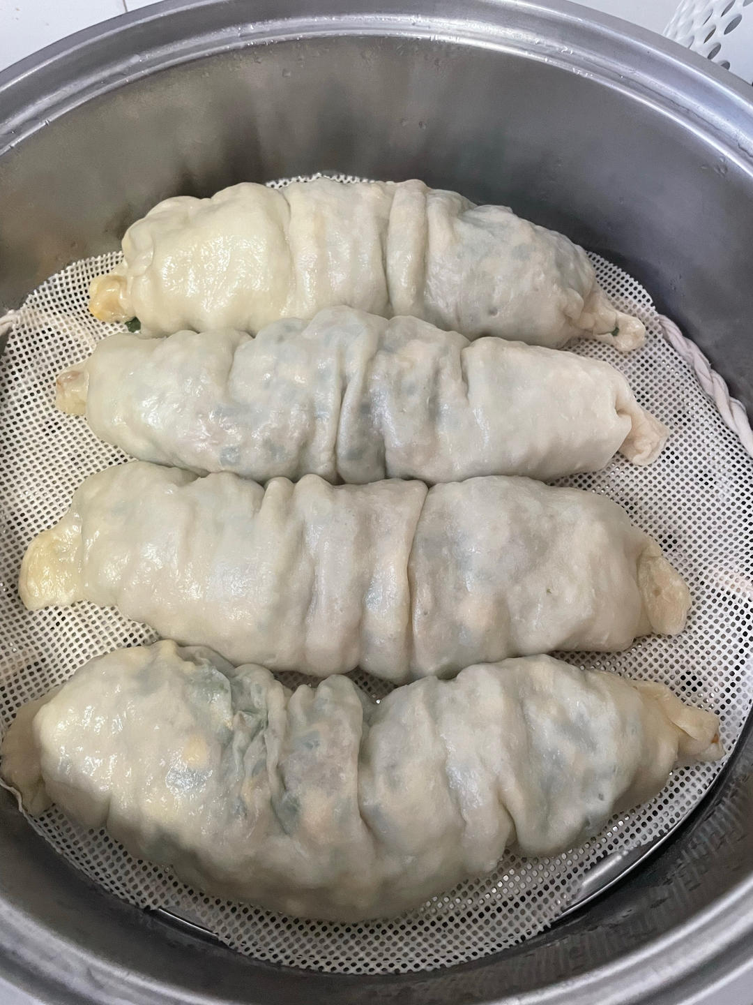 素蒸饺&菜莽