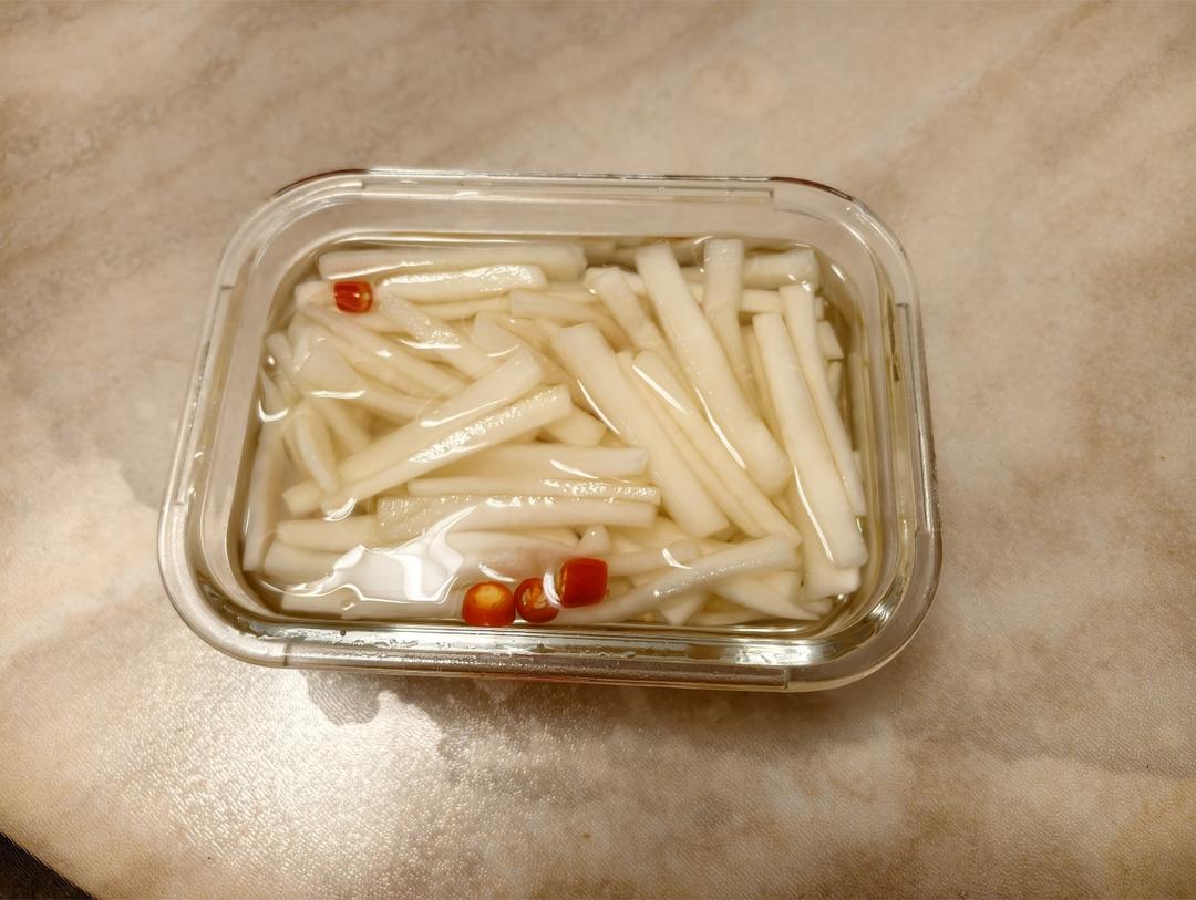 雪碧腌萝卜（详细秘制）