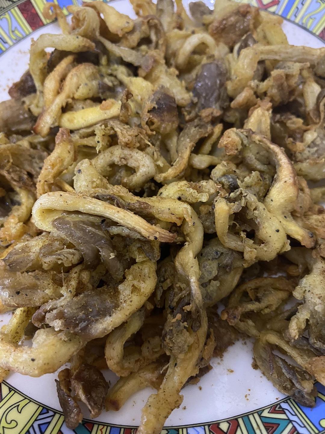 椒盐平菇