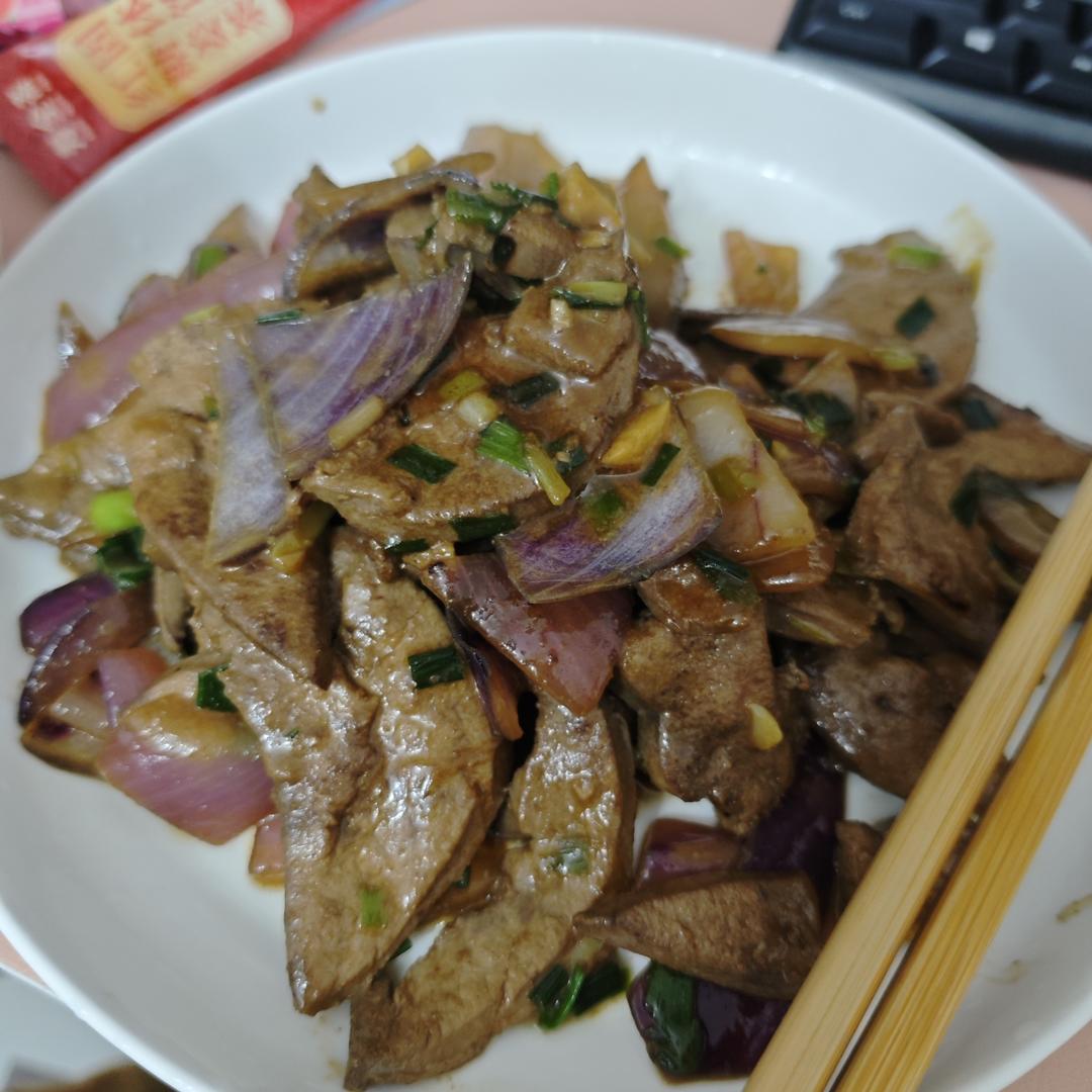 嫩炒猪肝