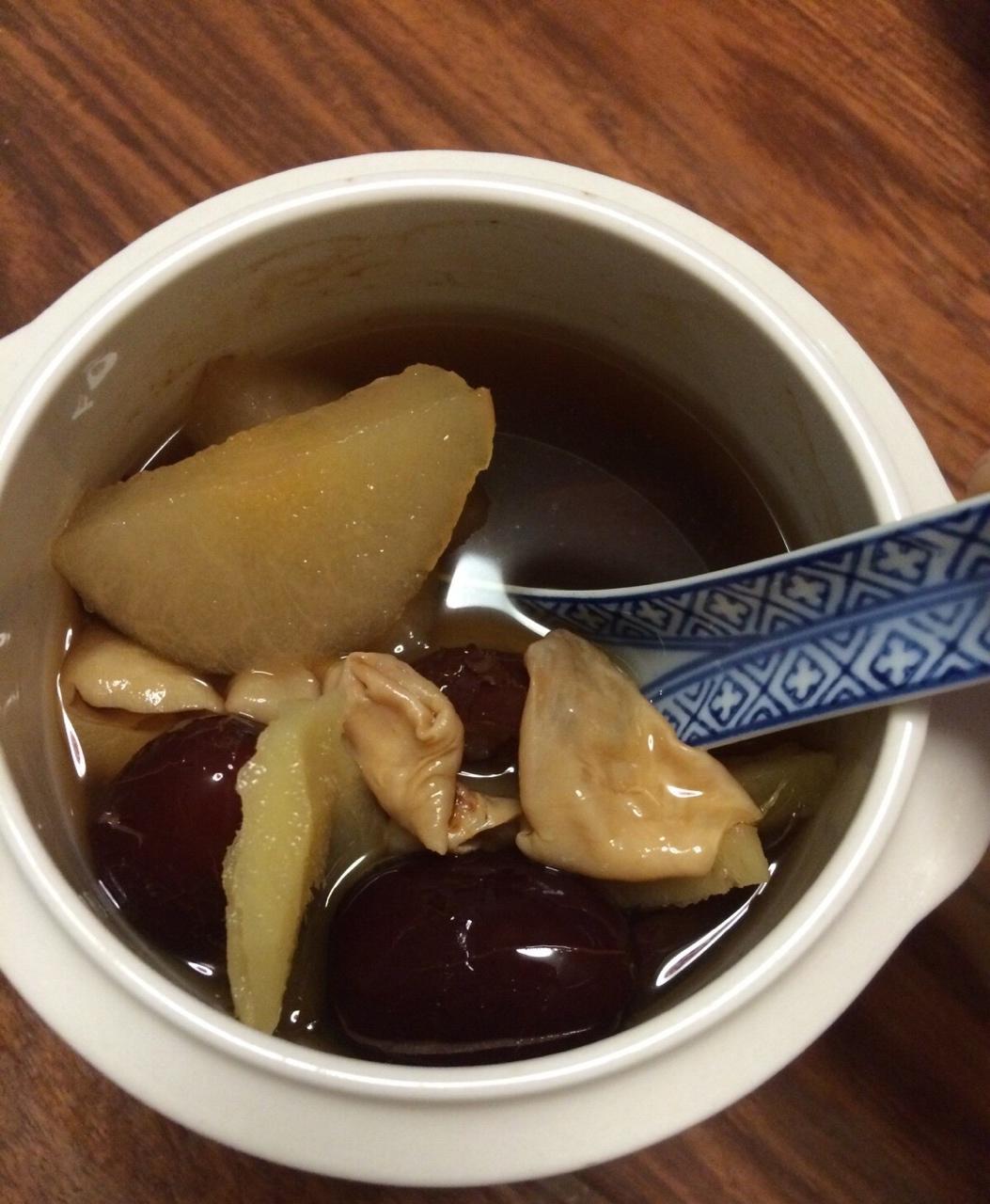 【小森妈妈菜谱】补血美容阿胶红枣炖蝴蝶肚
