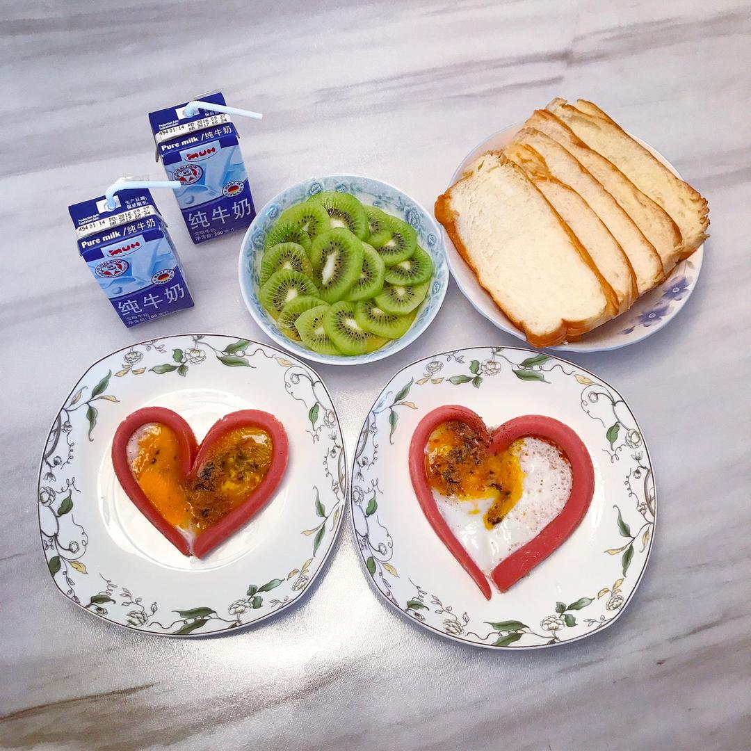 venuslx做的爱心早餐
