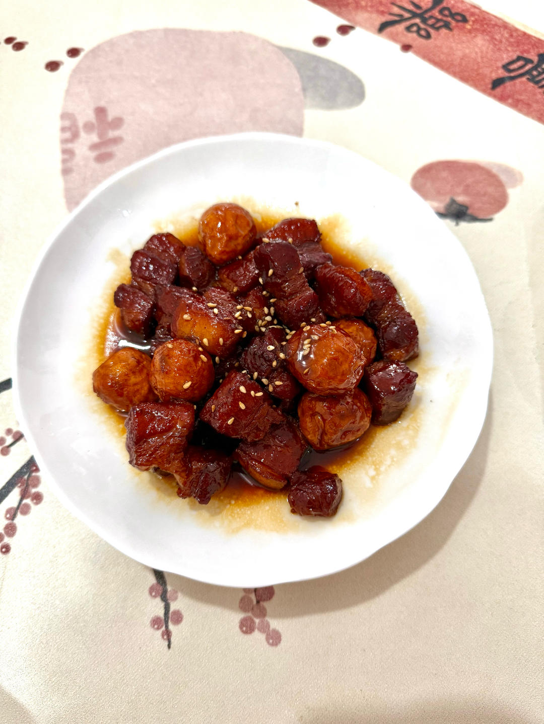 红烧肉鹌鹑蛋