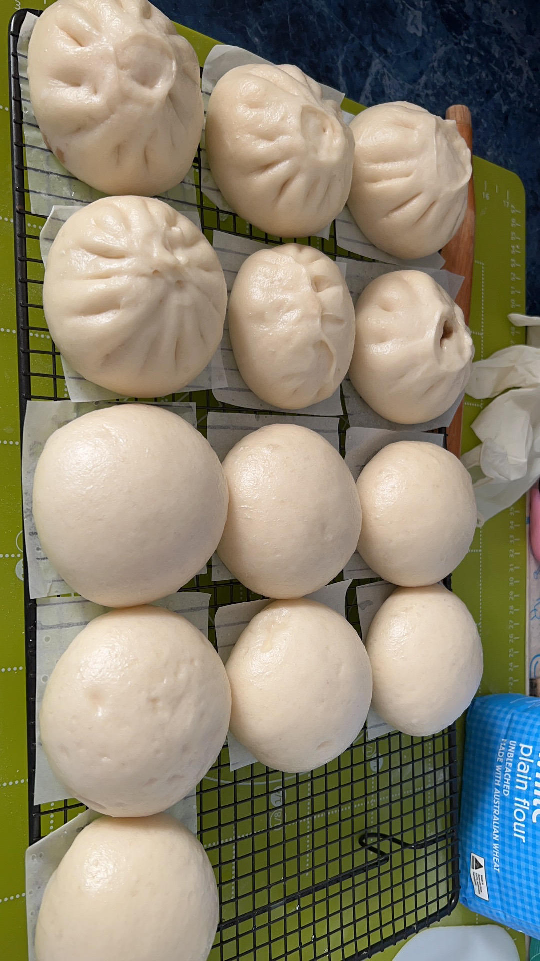 新手做馒头也能100%成功——附上非常详细的视频步骤（一次发酵法）