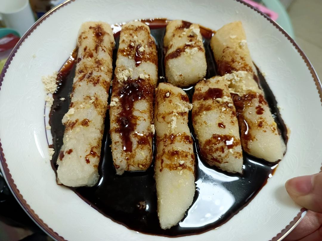 红糖糯米糍粑