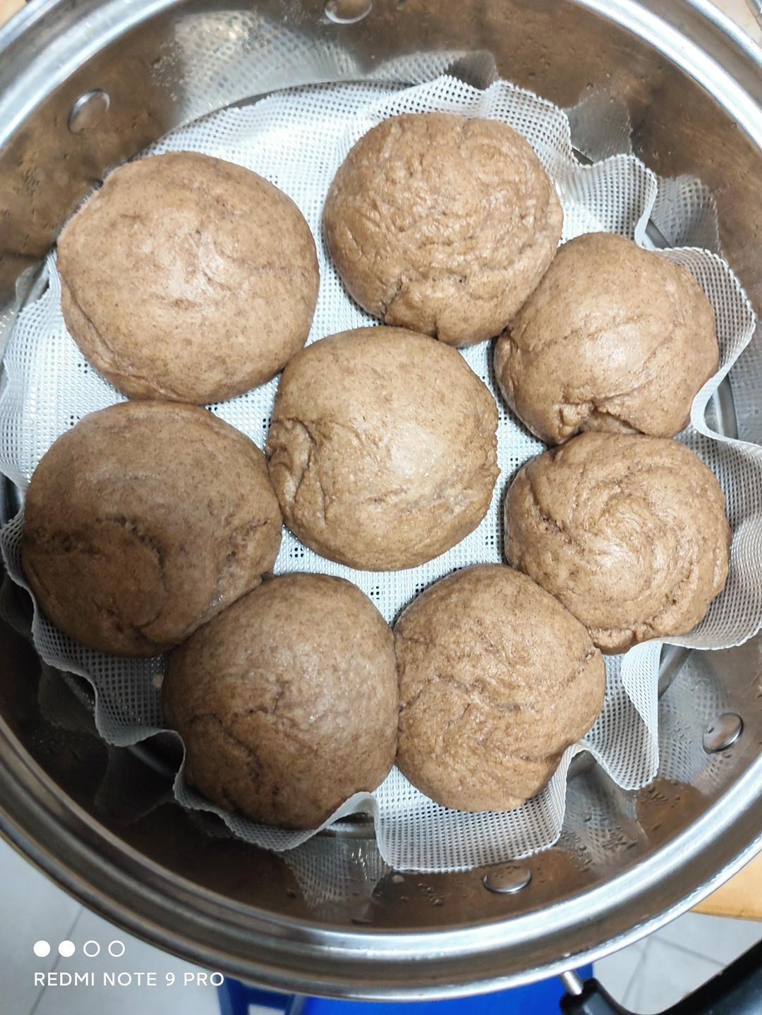 全麦馒头（一次发酵）