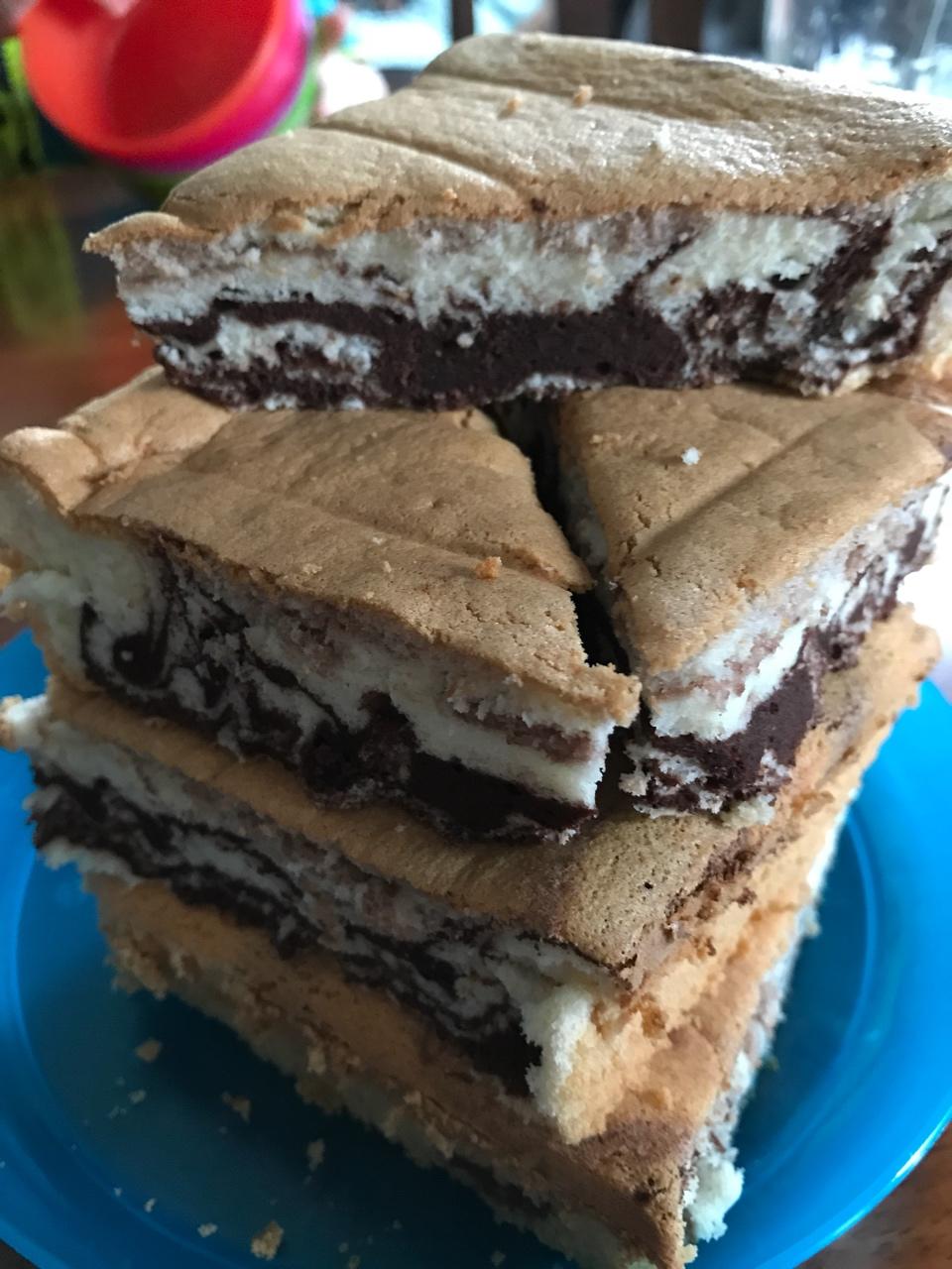 斑马纹酸奶蛋糕