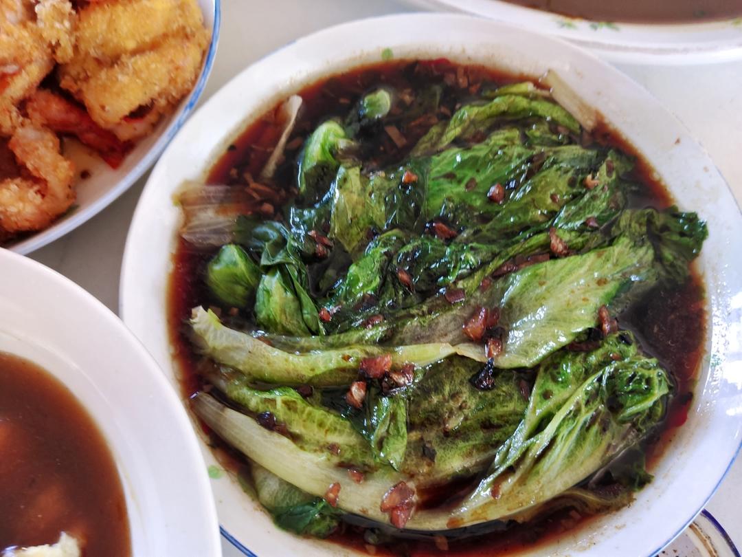 5分钟搞定爆好吃耗油生菜，减肥餐必备菜谱
