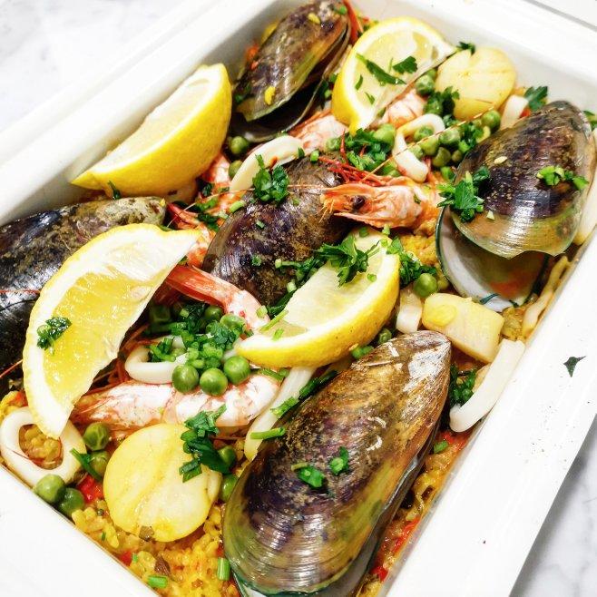 【曼食慢语】Seafood Paella 西班牙海鲜饭