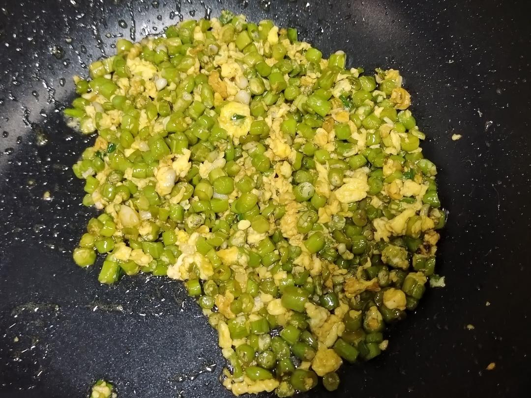 豆角炒蛋超级下饭菜，不好吃算我输