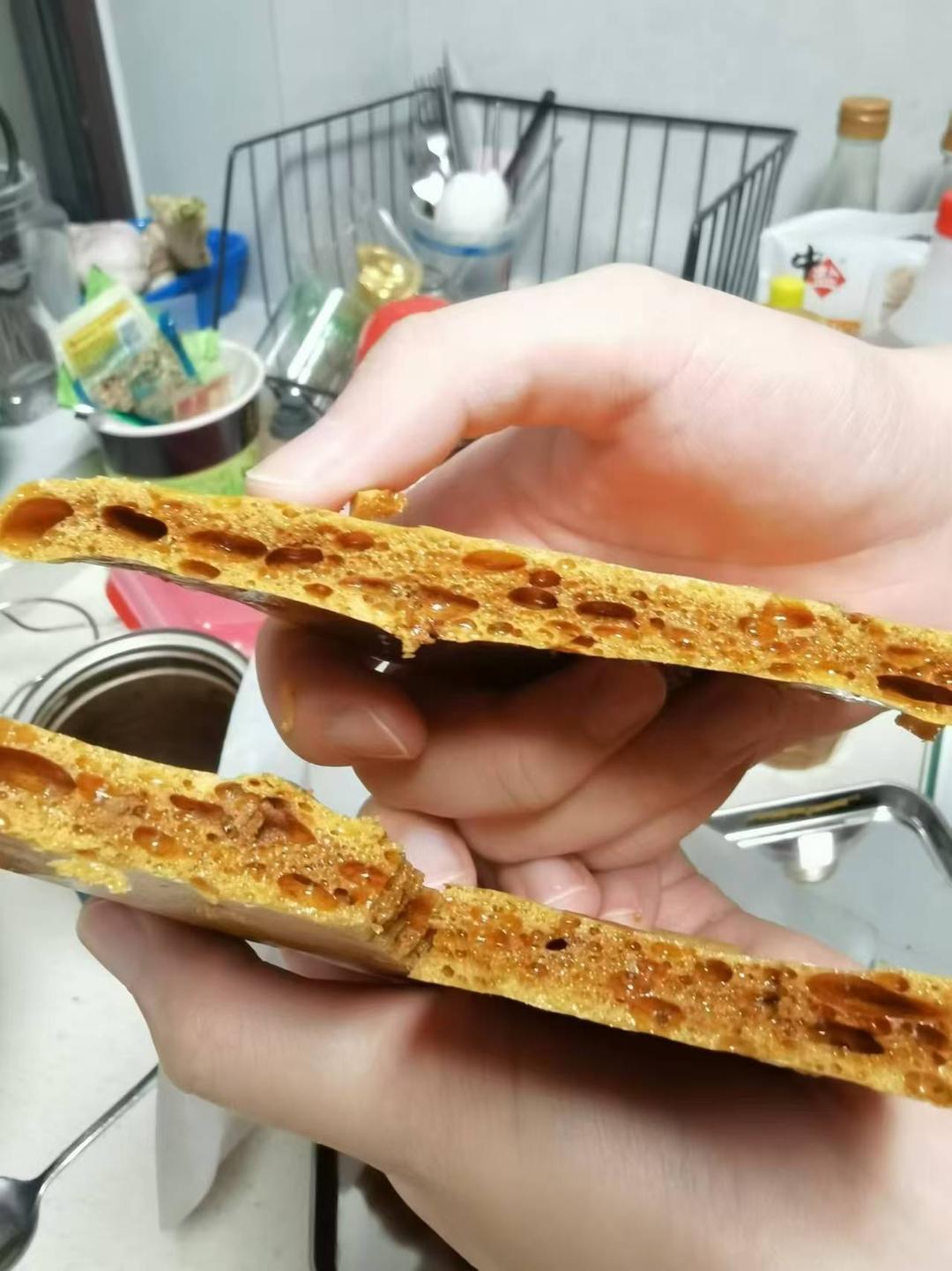 自制卡美罗蜂窝糖