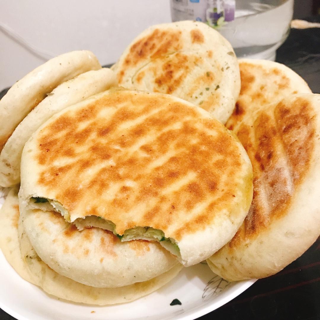 发面韭菜饼