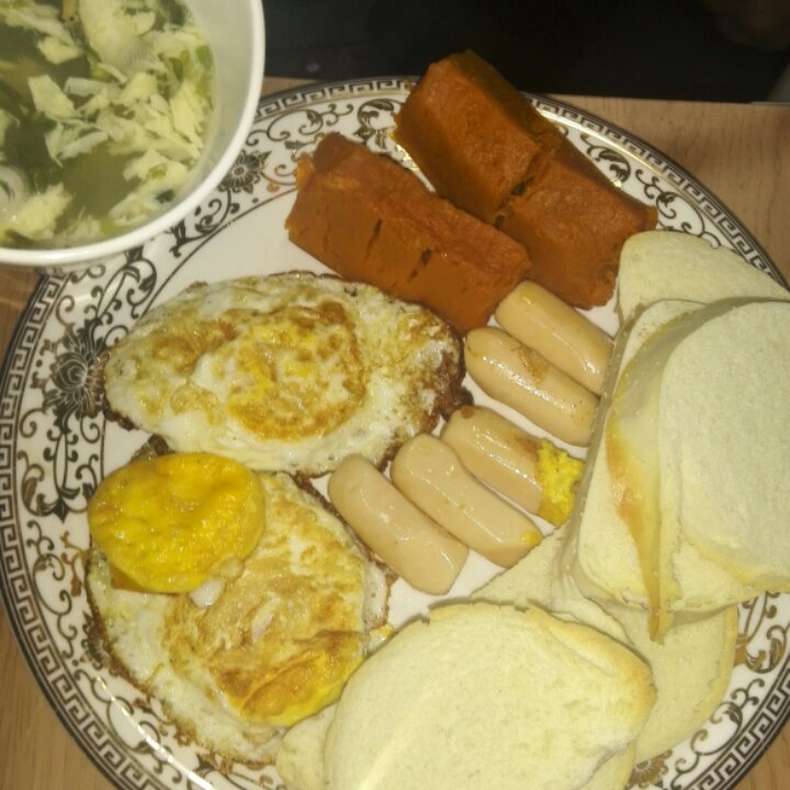 每天坚持为他做早餐