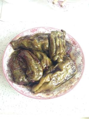 糖醋青椒揣肉的做法 步骤5