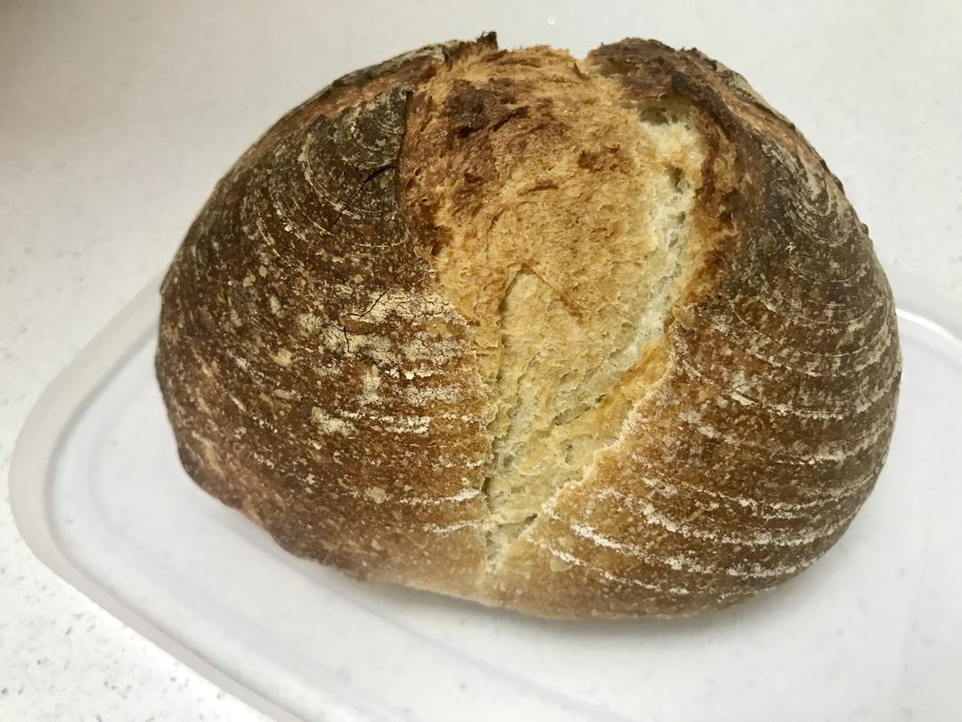天然酵母乡村面包（爱和自由）