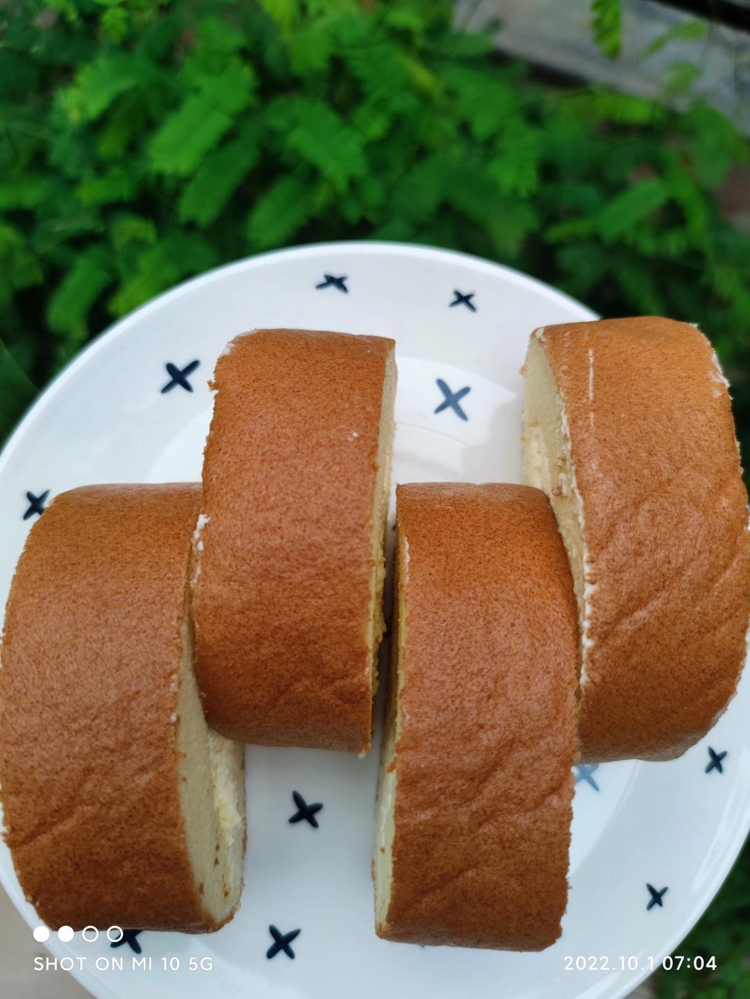 原味基础蛋糕卷(小五卷)