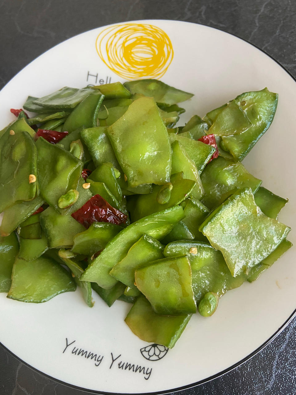 爆炒扁豆角