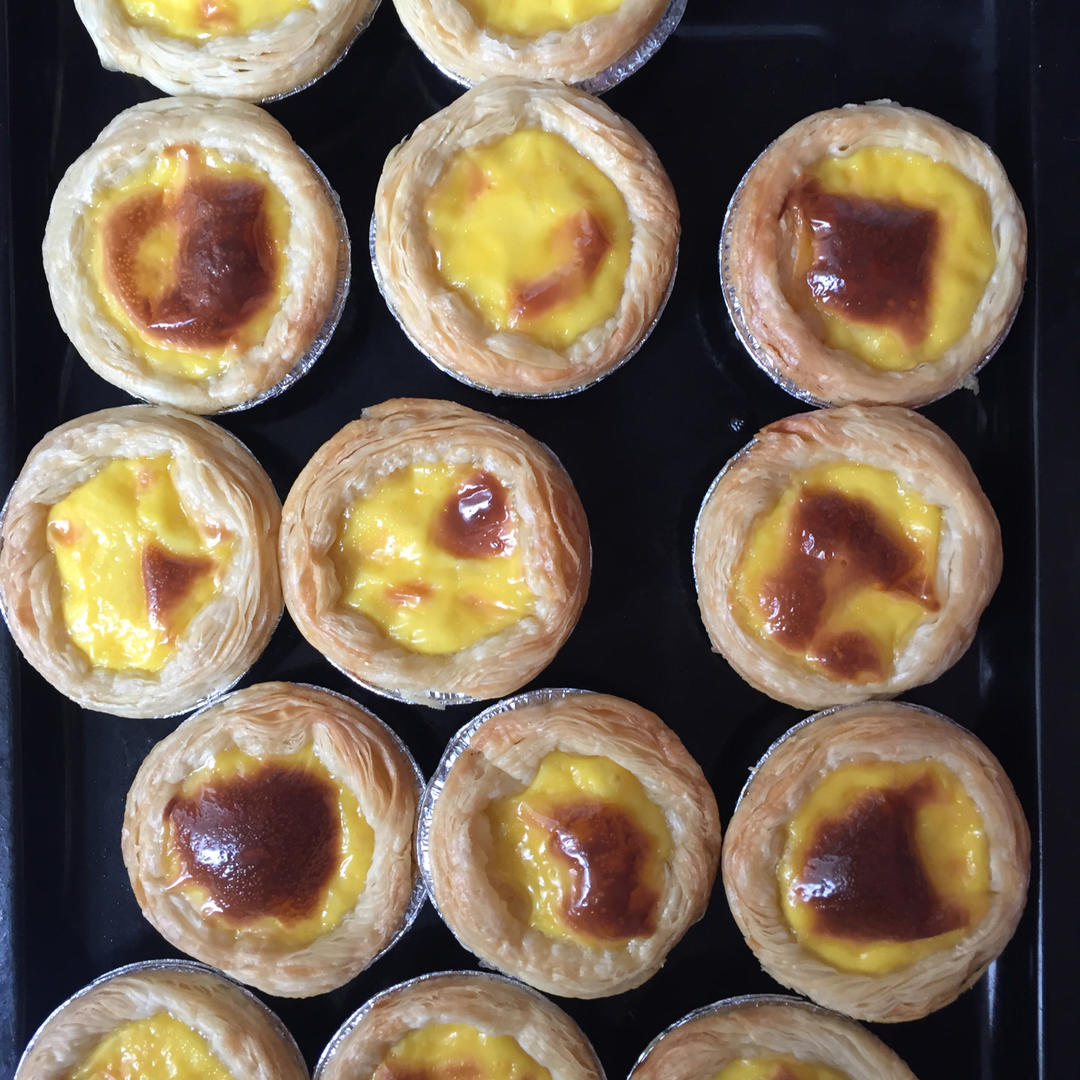 超完美味道超正的蛋挞配方，比KFC的还要嫩还要香~做过最好吃的蛋挞配方