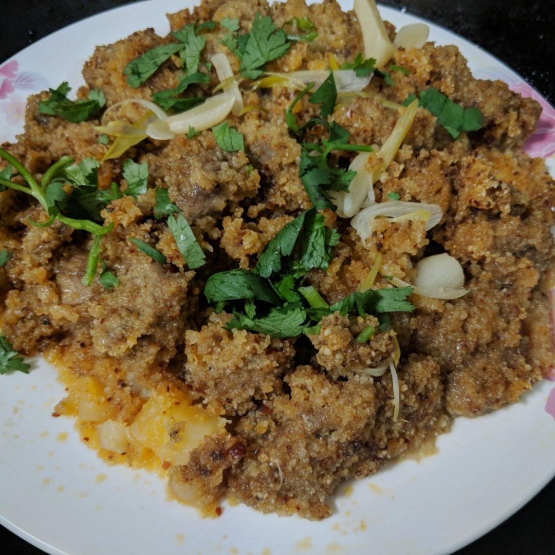 粉蒸羊肉