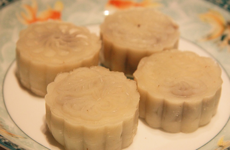 冰皮豆沙月饼