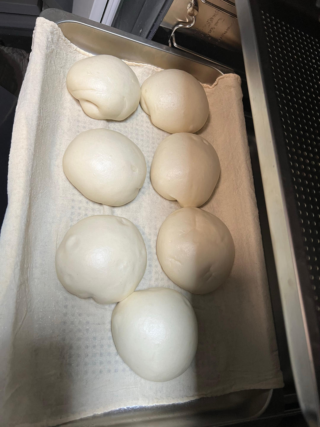 基础白面馒头，三种原材料，无任何添加