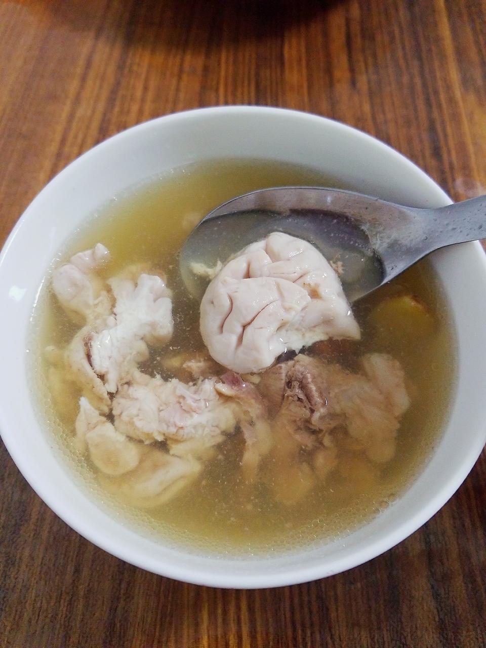 天麻猪脑汤的做法