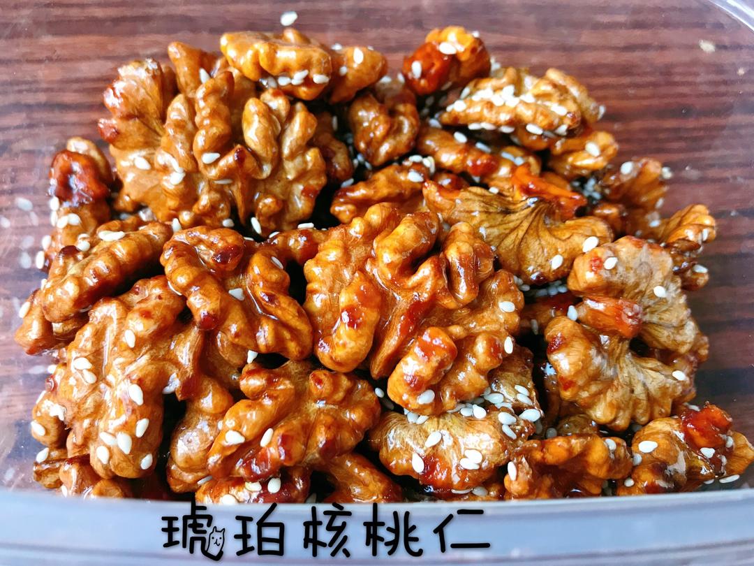 琥珀核桃仁的做法