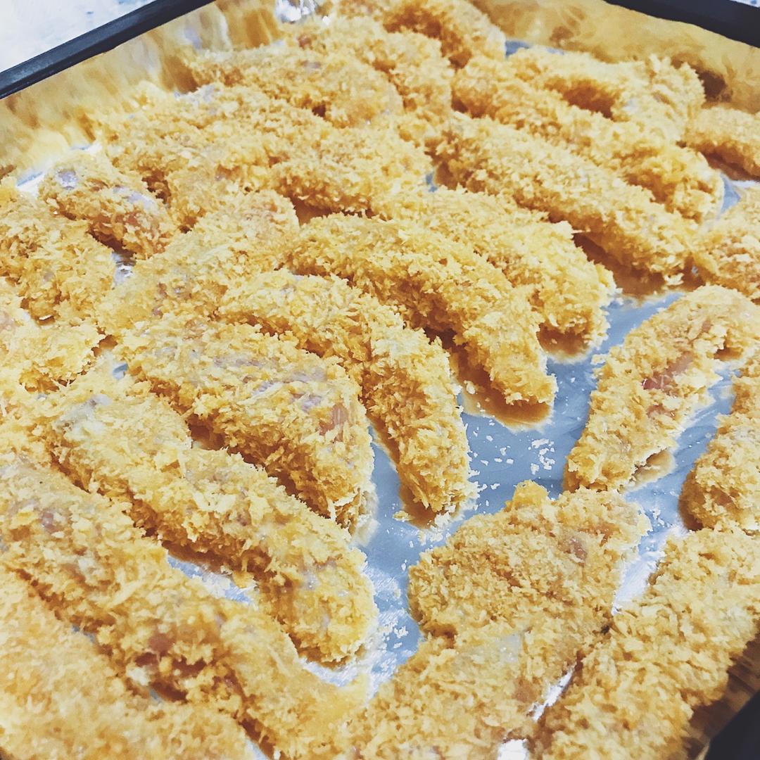 香酥炸鸡腿肉（低脂无油烤箱版）