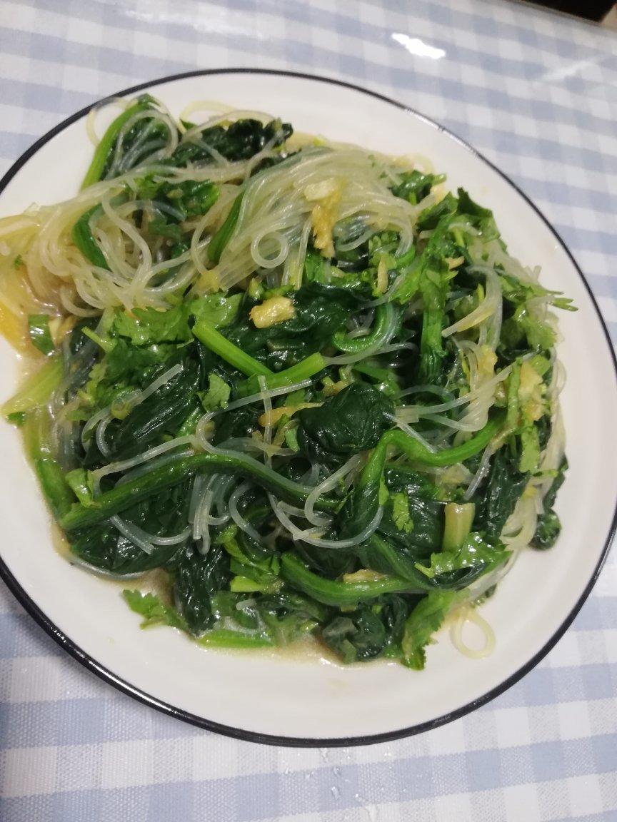 万能凉拌菜料汁（凉拌菠菜粉丝）