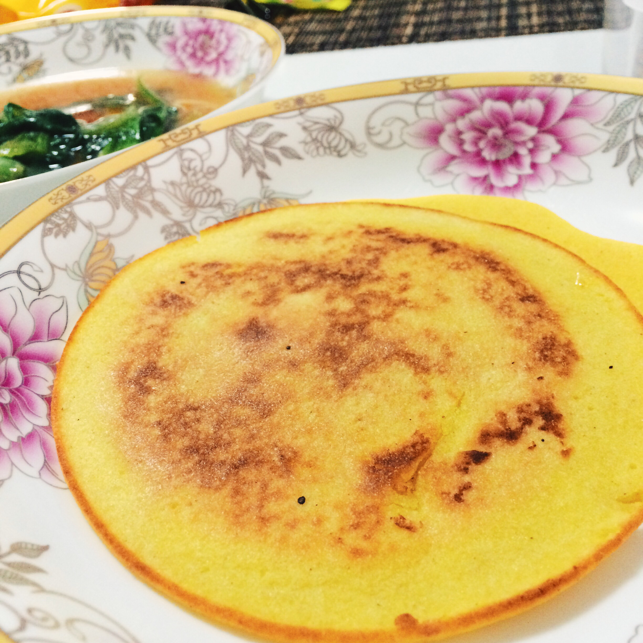 奶香玉米饼