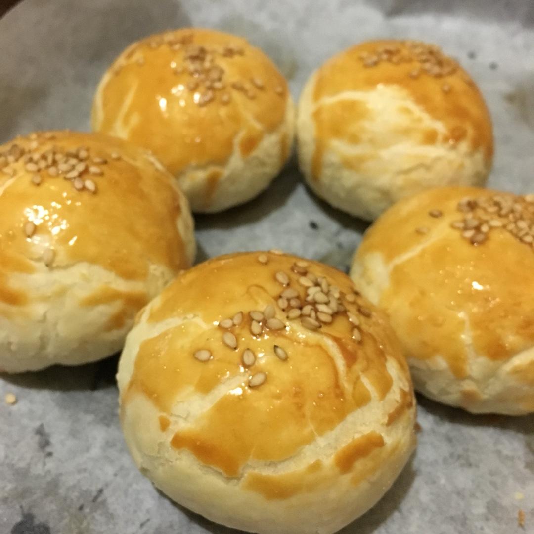 红豆酥饼（附油酥不测漏的办法）