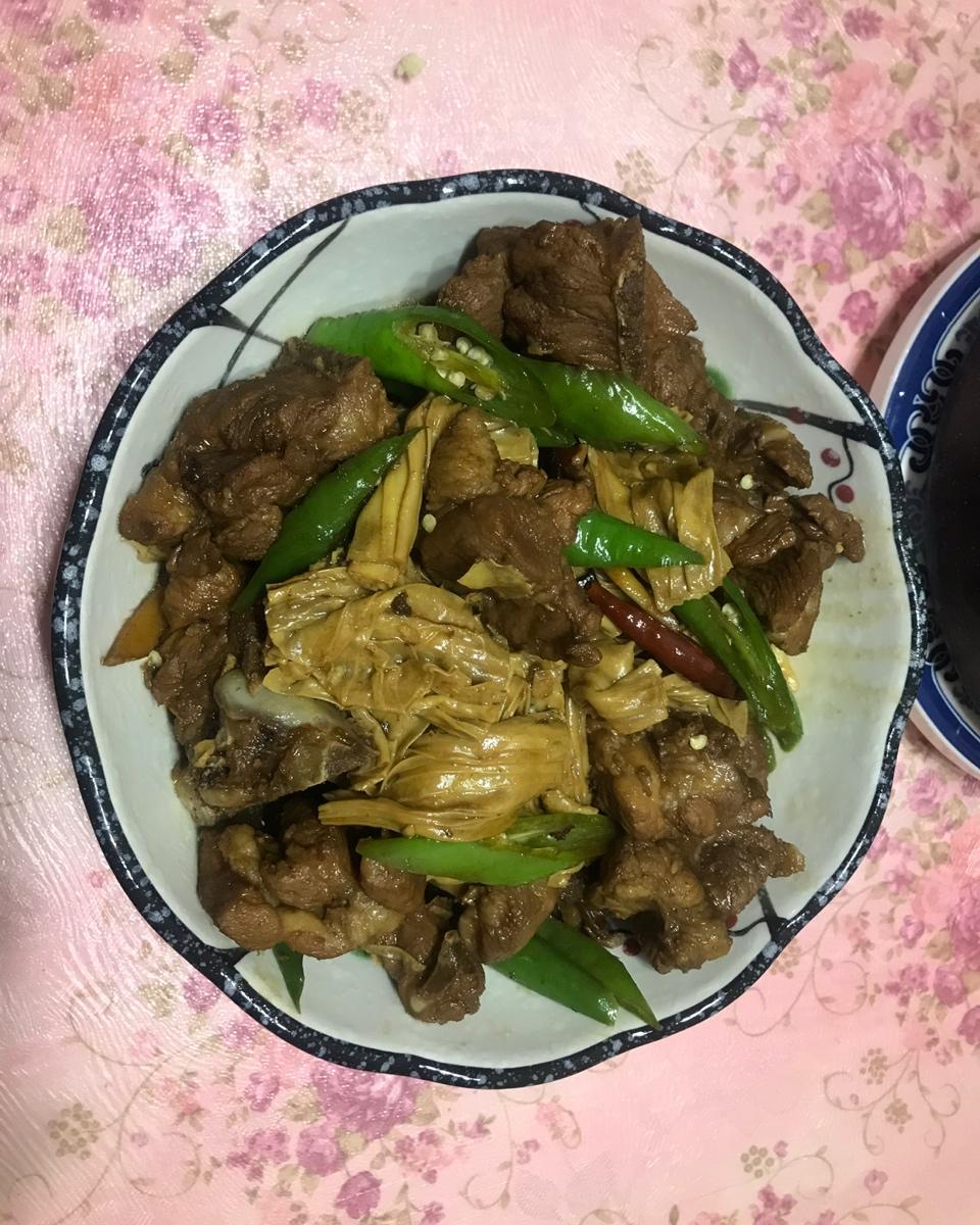 腐竹烧排骨