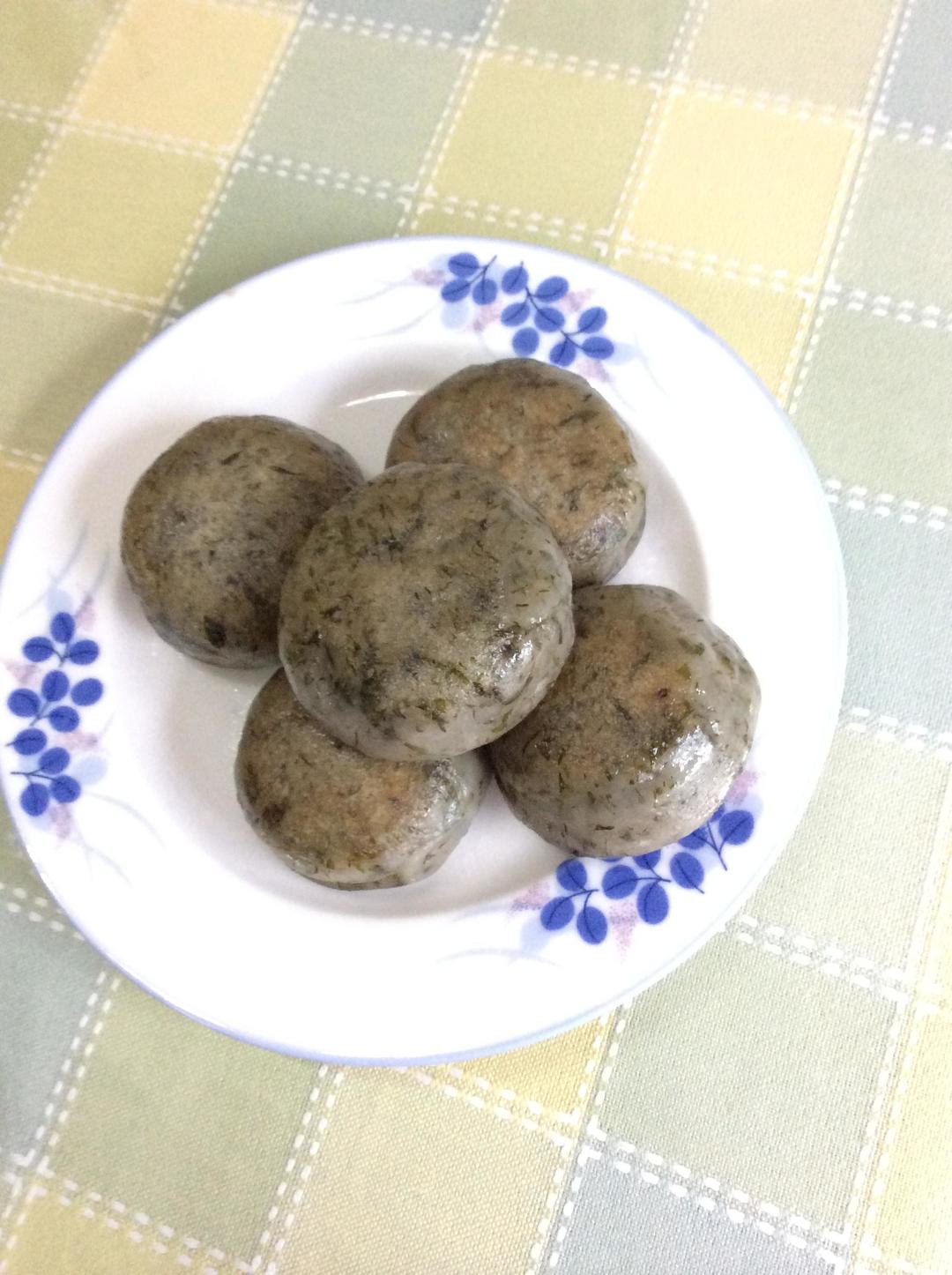 棉花草糯米粉饼（立夏饼）的做法
