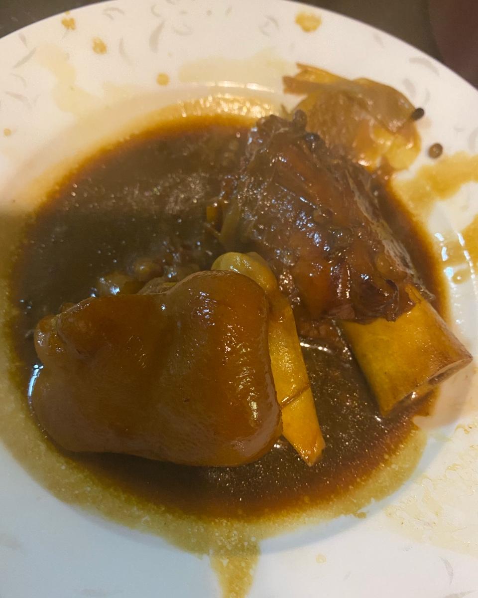 红烧猪蹄排骨