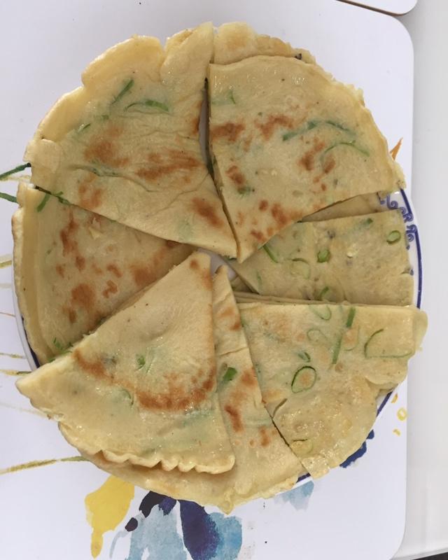 葱花蛋饼（快手营养早餐）