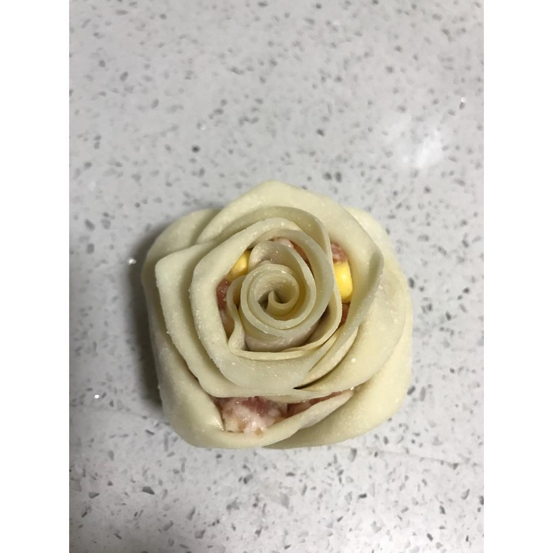 玫瑰花饺子
