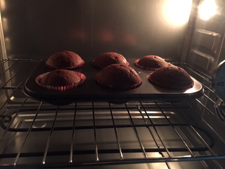 传统红丝绒杯子蛋糕（极软无泡打粉）Red velvet cupcake