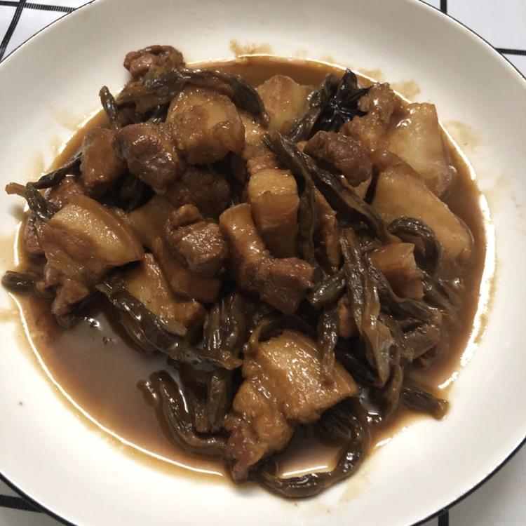 干豆角烧肉