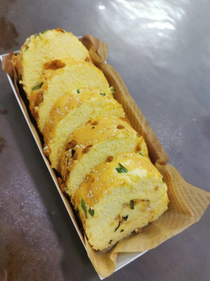 香葱肉松蛋糕卷-绵软细腻/可盐可甜