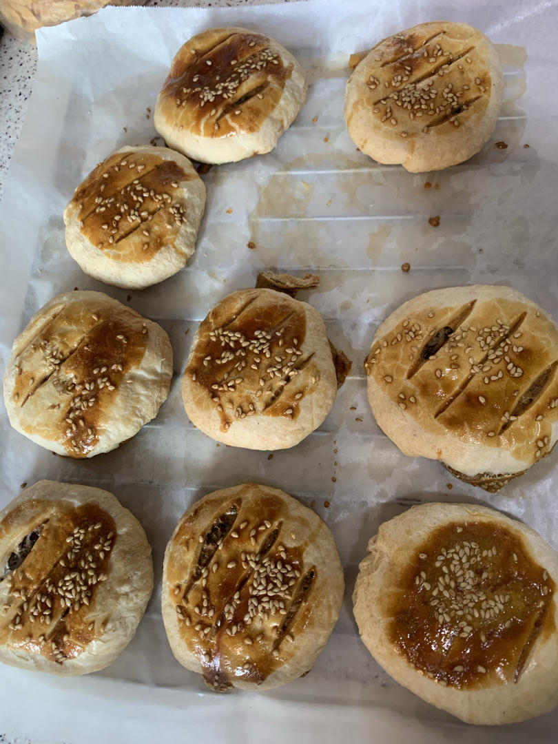 酥掉渣的老婆饼